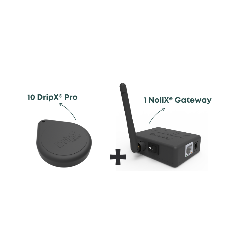 DripX® Pro System Combo (1 Gateway + 5 Devices)